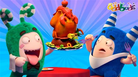 Oddbods | NEW | AT THE RESTAURANT | Funny Cartoons For Kids - Bombofoods