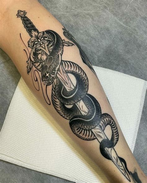 101 Best Snake Sword Tattoo Ideas That Will Blow Your Mind!