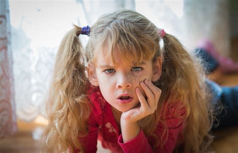 Angry Little Girl Royalty Free Stock Image - Image: 36135966