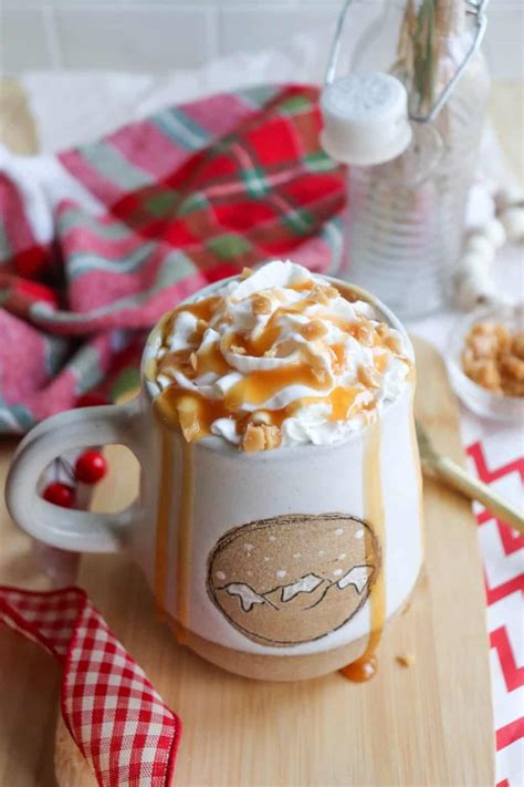 Caramel Brulee Latte (Starbucks Copycat Recipe) » Homemade Heather