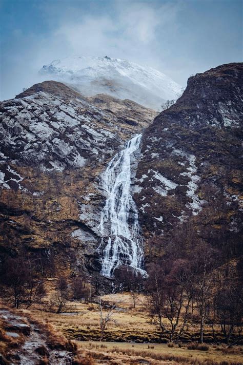 Steall Waterfall Fort William Scotland Print Winter - Etsy Canada | Fort william scotland, Fort ...