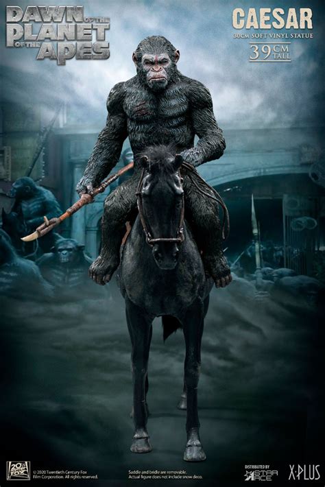 Dawn of the Planet of the Apes Caesar on Horse Statue by Star Ace Toys - The Toyark - News