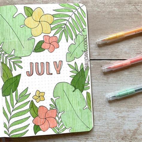 Best JULY Bullet Journal Ideas that You'll Love - The Smart Wander