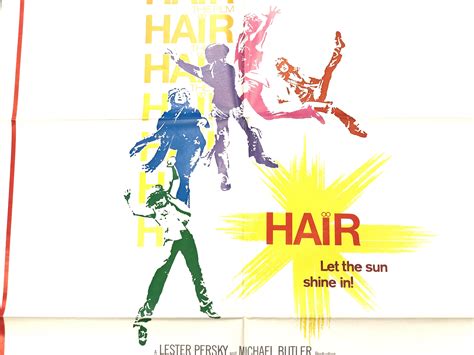 Lot - 1979 "HAIR" MOVIE POSTER