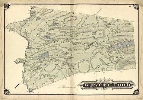 1877 Map of West Milford Township Passaic County New Jersey | Etsy