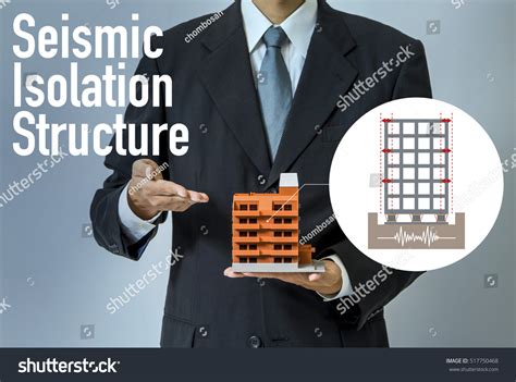 Seismic Isolation Structure Concept Visual Base Stock Photo 517750468 ...