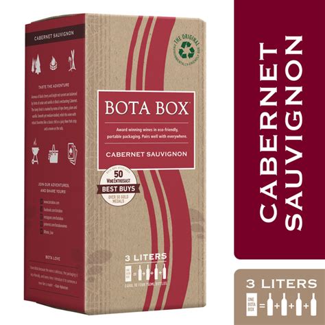 Bota Box Cabernet Sauvignon Red Wine, USA | The Loaded Kitchen Anna Maria Island