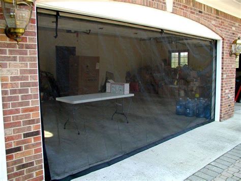 Retractable Garage Door Screen | Zipper Garage Door Screen | Garage