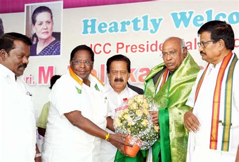 Mallikarjun Kharge in Chennai