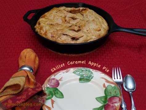 Southern Living's Skillet Caramel Apple Pie - Pray Cook Blog