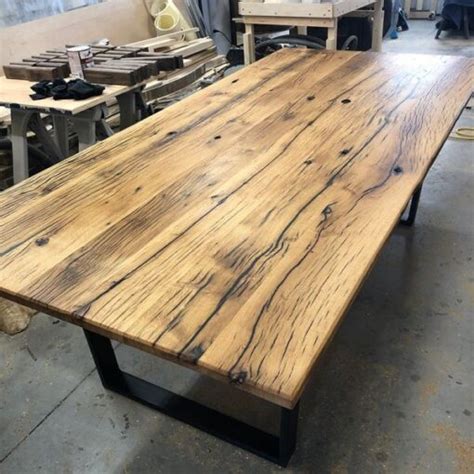 Reclaimed Oak Table - Woodify Canada