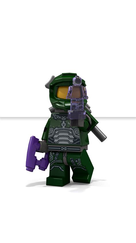 LEGO Master Chief (no custom parts) (Render, 1080x1920) : r/halo