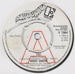 Harry Chapin - Taxi (1972, Vinyl) | Discogs