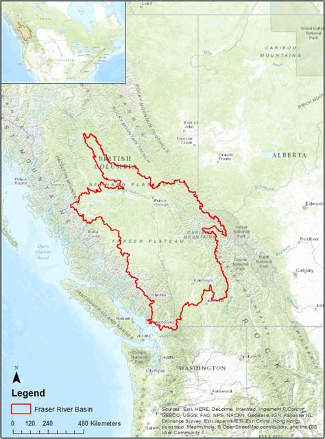 Fraser River Valley Map