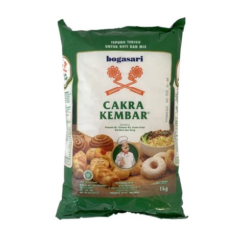 Jual Bogasari Cakra Kembar / Tepung Terigu Protein Tinggi - 1KG ...