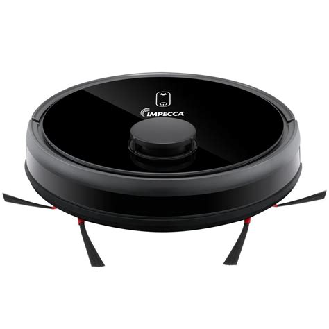 Robot Vacuum & Mop with Dual Motors and LED Headlights (IVRMS25K) - Black