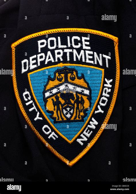 Nypd Police Badge With Black Band