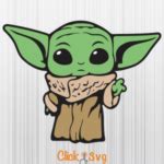 Cute Baby Yoda Svg - Download SVG Files for Cricut, Silhouette and sublimation Cute Baby Yoda Svg