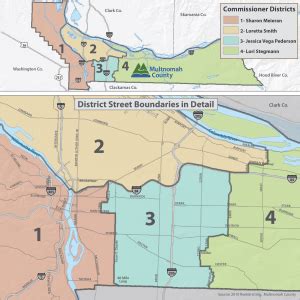 Maps of District 1 | Multnomah County