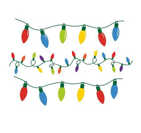 Christmas Lights SVG, Christmas Light SVG, Christmas Lights PNG ...