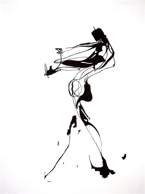 Abstract Human Figure Ink Drawing | Inspiration | Pinterest