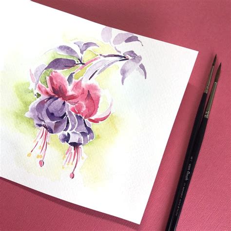 Magic Fingers Watercolor Painting