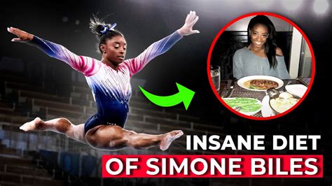 Simone Biles JUST REVEALED Her INSANE Diet - YouTube