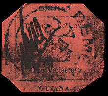 1856 British Guiana 1c magenta | Guyana Philatelic Society