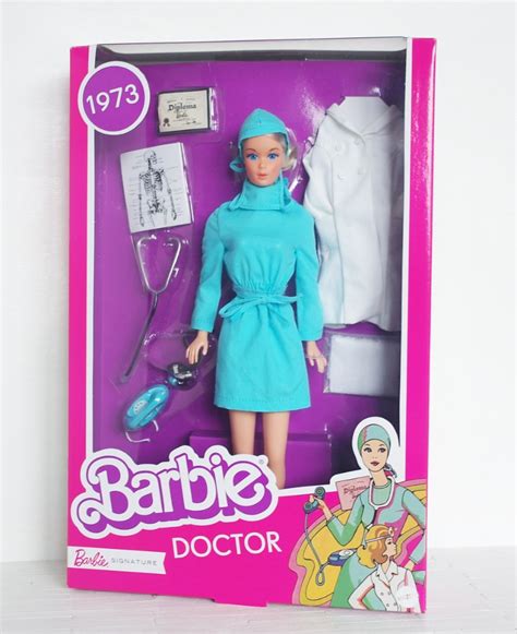 Barbie Doctor Reproduction Barbie Signature Collection, Hobbies & Toys ...