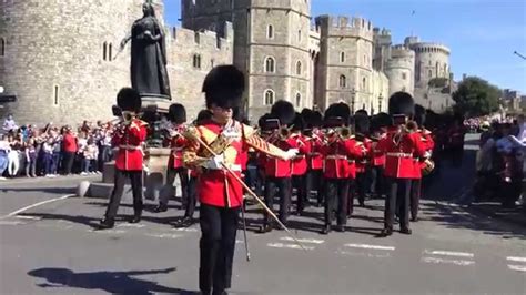 Changing of the Guard at Windsor Castle (06/04/15) - YouTube