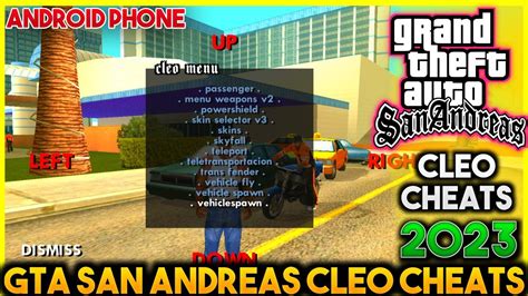 HOW TO INSTALL CLEO MENU CHEATS GTA SAN ANDREAS ANDROID | GTA SAN ANDREAS CLEO MOD 2.0 ANDROID ...