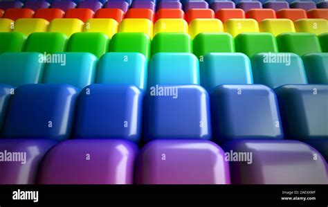 Rainbow background. 3d illustration 3d rendering Stock Photo - Alamy