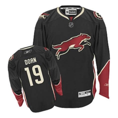 Shane Doan Arizona Coyotes Reebok Premier Black Third Jersey On Sale