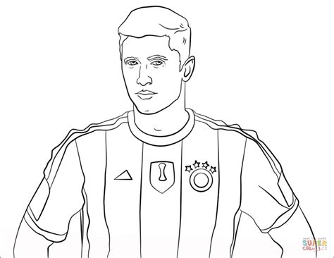 Lewandowski Kolorowanka Malowanki Do Wydruku Sketch Coloring Page | Images and Photos finder