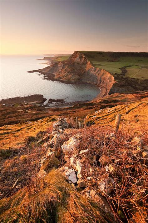 English coastline at Swanage | British beaches, Places in england ...