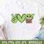 Peace Love Baby Yoda SVG | Star Wars Baby Yoda SVG Cut File