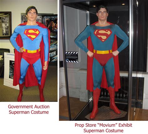 Government Auction “Original” Christopher Reeve Superman Costume Sells for Over $100,000.00