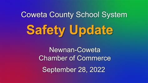 Coweta County Schools Safety Presentation - YouTube