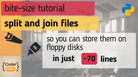 how to split big files (and then recompose them) with python [part 1 ...