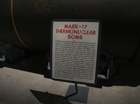 Mark 17 Nuclear Bomb Info | National Museum of the US Air Fo… | Flickr