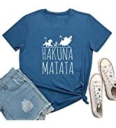 SELECTEES Women V-Neck Printed Funny Graphic T-Shirts Teen Girls Tops at Amazon Women’s Clothing ...