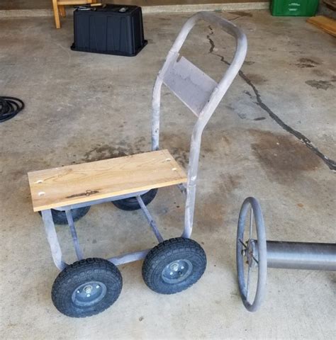 How to Make a Diy Garden Cart from a Hose Cart - Mixed Kreations