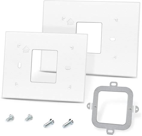 Thermostat Wall Plate for Honeywell - THP2400A1027W Wall Thermostat White Covers Assembly ...