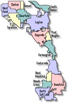 Cities in Davis County