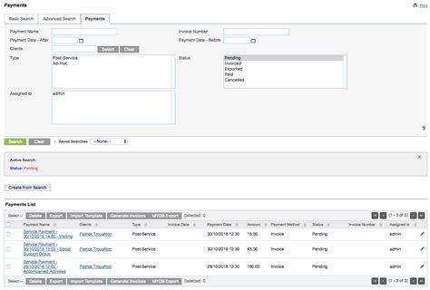 Create a CHSP Invoice – Community Data Solutions