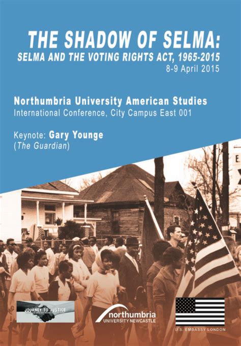 History and American Studies, Northumbria University: The Shadow of Selma: Selma and the Voting ...