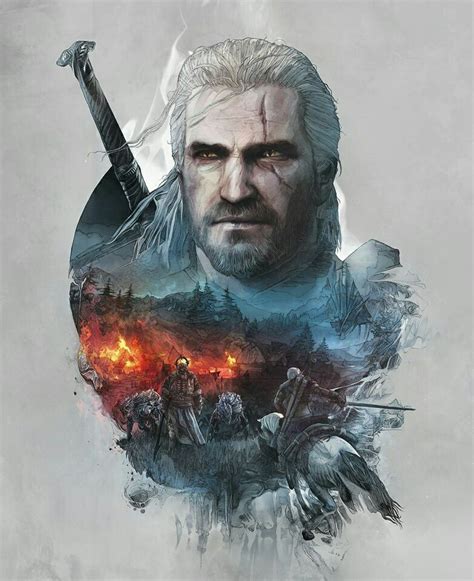 THE WITCHER — The witcher Geralt 💓