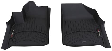 2018 Chevrolet Traverse WeatherTech Front Auto Floor Mats - Black