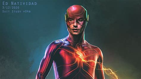 New THE FLASH Movie Concept Art Features Alternate Flash Suit, Batcycle, and More — GeekTyrant