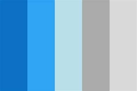 Blue Water Color Palette